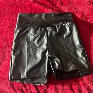 Leather Shorts